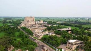 An aerial view of the new WEF Lighthouse factory at Sonepat