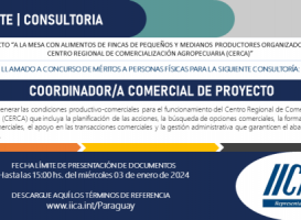 cursos fitosanitarios asuncion Instituto Interamericano de Cooperación para la Agricultura