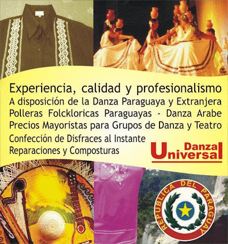 alquileres de disfraces en asuncion Danza Universal